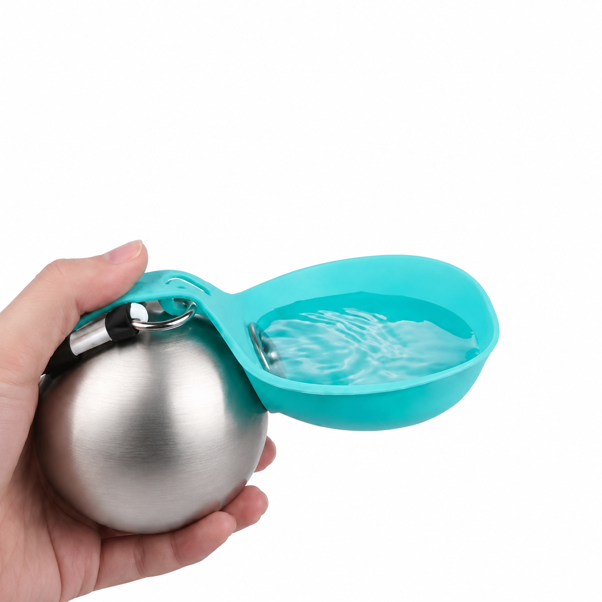 2-in-1 drinkfles voor honden