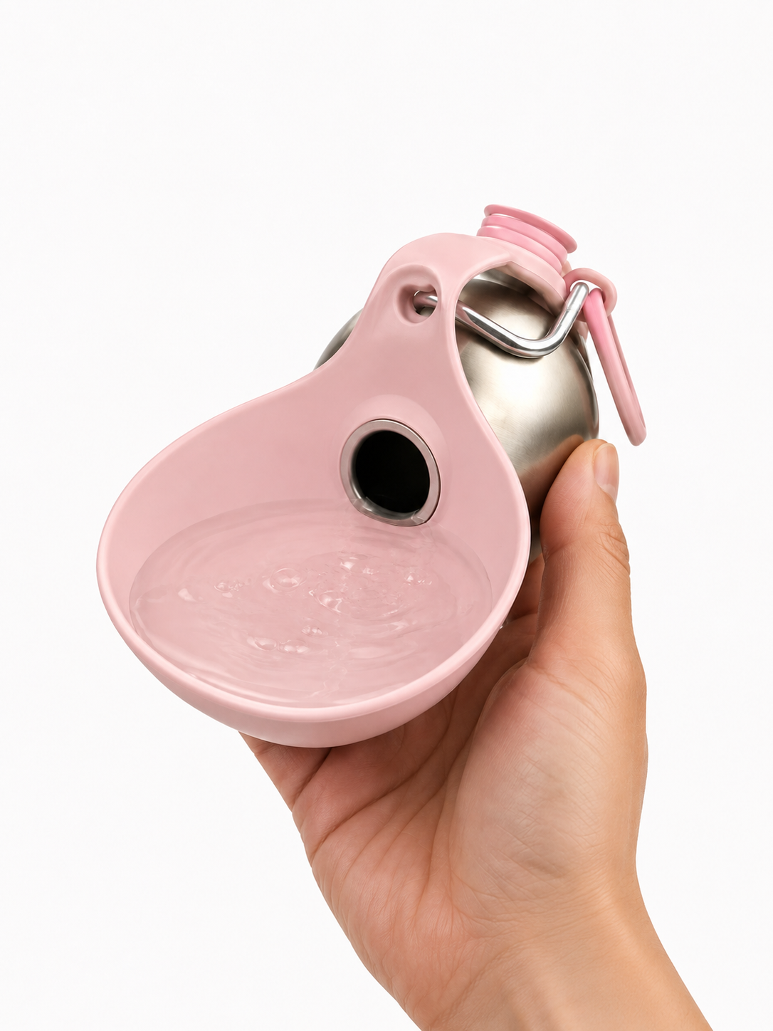 2-in-1 drinkfles voor honden